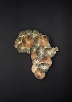 Oeuvre d'Afrique texturée