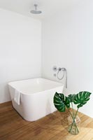Salle de bain minimale moderne