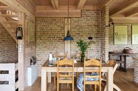 Salle à manger cottage moderne