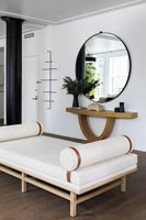 Canapé-lit blanc moderne