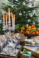 Set de table à manger pour Noël