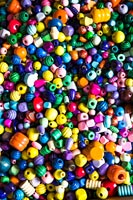 Perles colorées