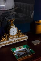 Détail de l'horloge antique