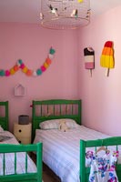 Chambre d'enfants colorée