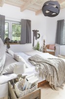 Chambre style cottage scandinave
