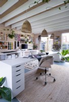 Bureau en atelier moderne - salon de jardin