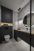 Salles de bains compactes minimalistes