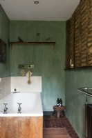 Salle de bain champêtre