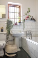 Salle de bain dans une maison patrimoniale